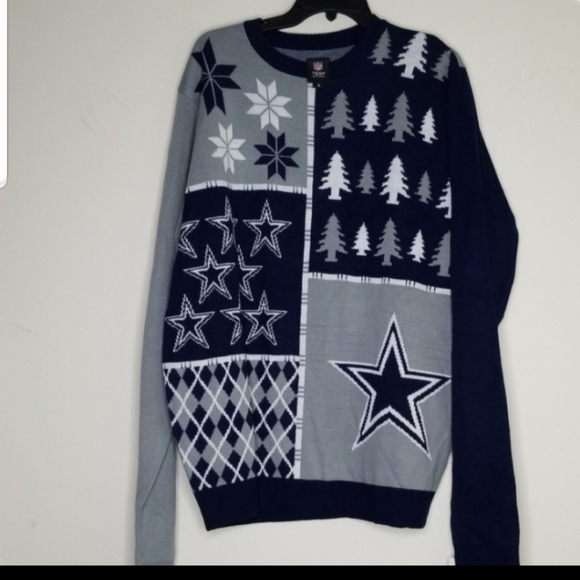 NFL APPAREL DALLAS COWBOYS Holiday SWEATER - Picture 5 of 7